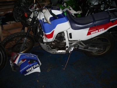 MOTO HONDA 650 AFRICA TWIN