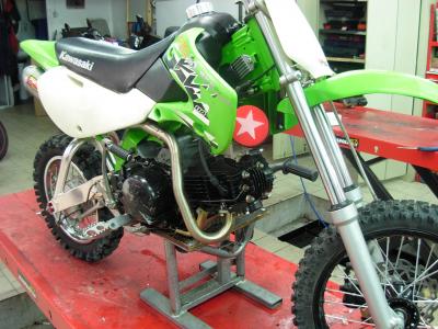 MOTO KAWASAKI klx 110 kamikaz